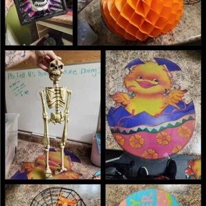 Halloween and Easter Decor Set